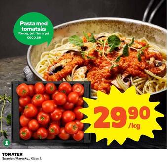 Coop Daglivs Tomater erbjuda