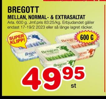 Nya Pulsen Bregott erbjuda