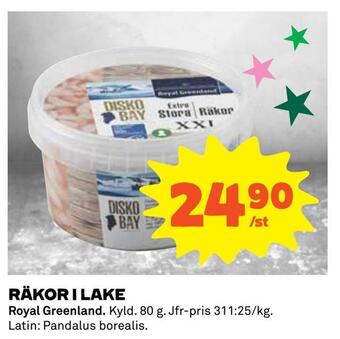Coop Daglivs Räkor i lake erbjuda