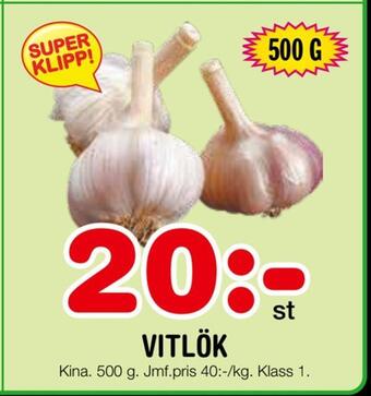 Vitlök