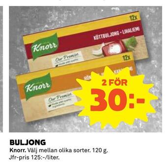 Coop Buljong erbjuda