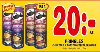 Nya Pulsen Pringles erbjuda