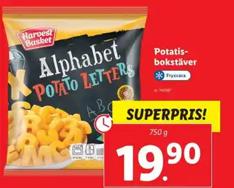 Lidl Potatis Bokstäver erbjuda