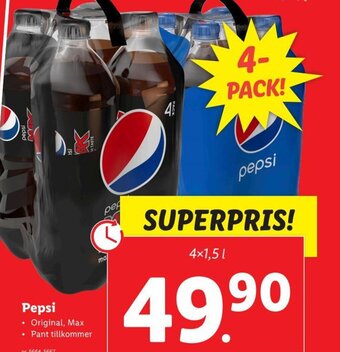 Lidl Pepsi erbjuda