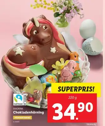Lidl Favorina Chokladenhörning erbjuda
