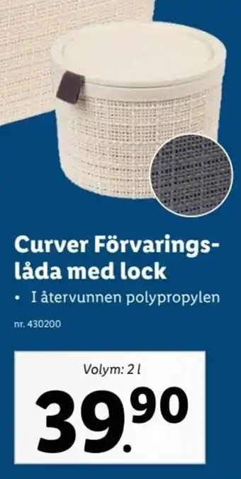 Lidl Curver Förvaringslåda med Lock erbjuda