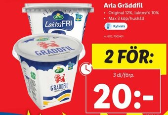 Lidl Arla Gräddfil erbjuda