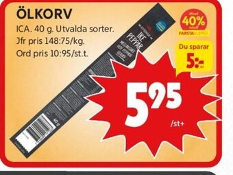 ICA Kvantum Ölkorv erbjuda