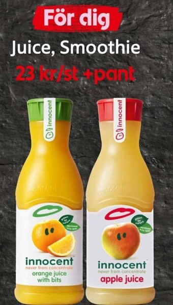 ICA Supermarket Juice, Smoothie erbjuda