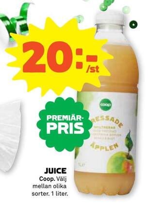 Stora Coop Juice erbjuda