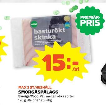 Stora Coop Smörgåspålägg erbjuda