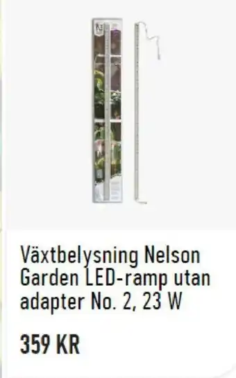 Växtbelysning Nelson Garden LED-Ramp Utan Adapter No. 2, 23w