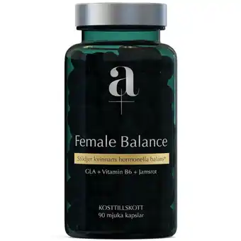 Apotek Hjärtat A+ female balance 90 mjuka kapslar erbjuda