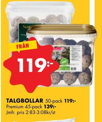 ÖoB Talgbollar erbjuda