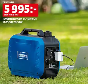 Bauhaus Inverterelverk Scheppach SG25001 2000W erbjuda