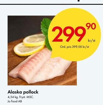 Snabbgross Alaska Pollock erbjuda