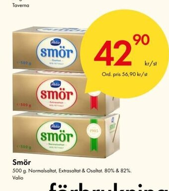 Snabbgross Smör erbjuda