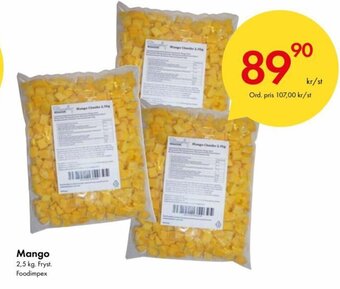 Snabbgross Mango erbjuda