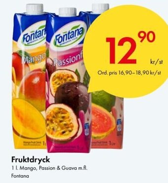 Snabbgross Fruktdryck erbjuda