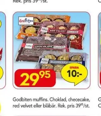 Godbiten Muffins