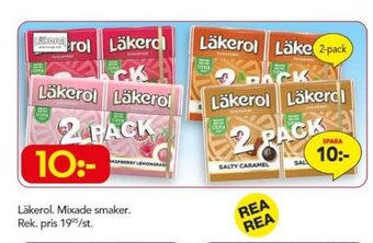 Bo Ohlsson Läkerol. Mixade Smaker erbjuda