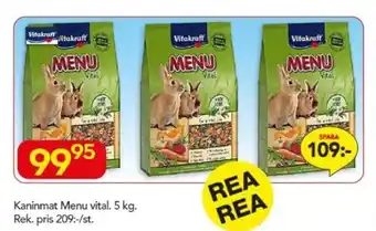 kaninmat Menu Vital. 5kg