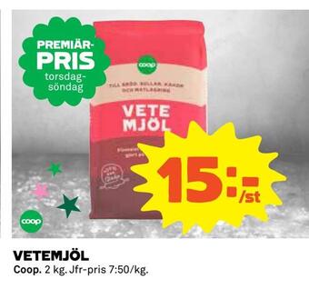 Vetemjöl