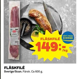 Coop Fläskfilé erbjuda