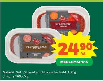 Coop Salami erbjuda