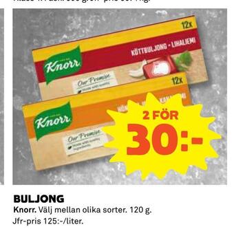 Coop Buljong erbjuda