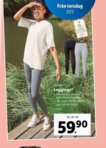 Lidl Leggings erbjuda