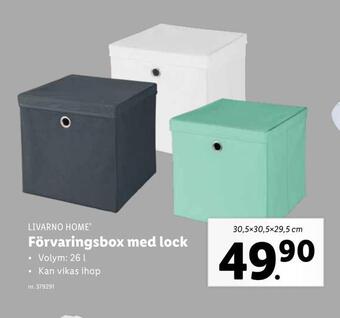 Förvaringsbox med lock