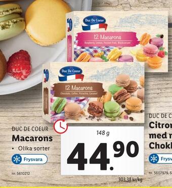 Lidl Macarons erbjuda