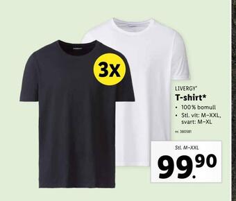 Lidl T-shirt erbjuda