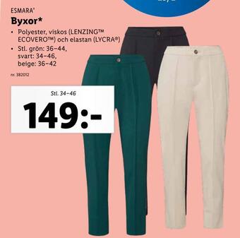 Lidl Byxor erbjuda