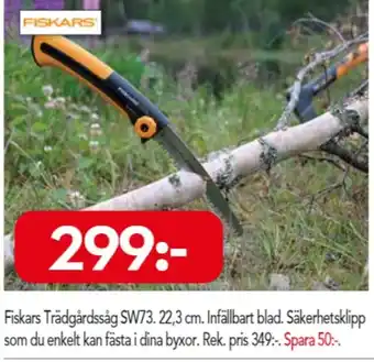 Bo Ohlsson Fiskars Trädgårdssåg SW73 22,3cm erbjuda