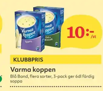 Hemköp Varma koppen soppor erbjuda