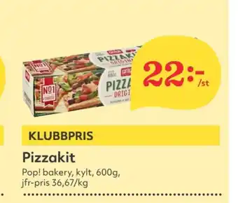 Pop pizza kit