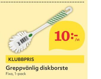 Hemköp Fixa diskborste erbjuda