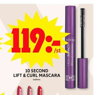 ICA Maxi Isadora mascara erbjuda