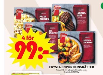Findus färdigrätter