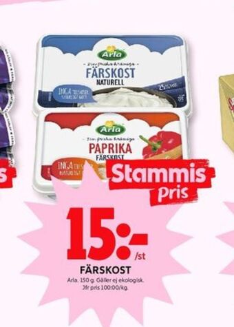 ICA Kvantum Arla färskost erbjuda