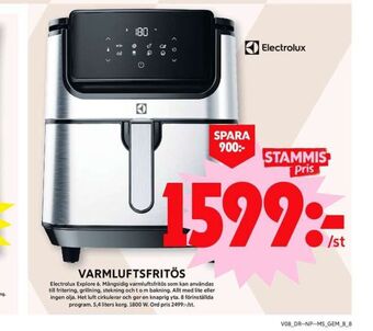 ICA Maxi Electrolux fritös erbjuda