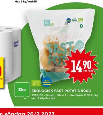 Willys Garant potatis erbjuda