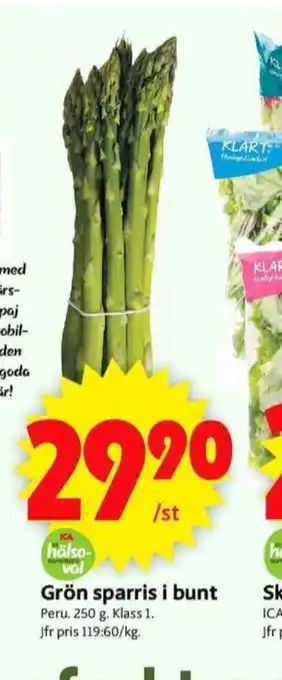 ICA Supermarket Arla sparris erbjuda