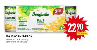 Willys Bonduelle majs erbjuda