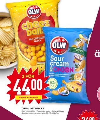 Willys Olw chips erbjuda