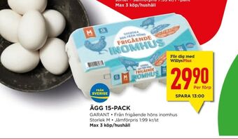 Willys Hemma Garant ägg erbjuda