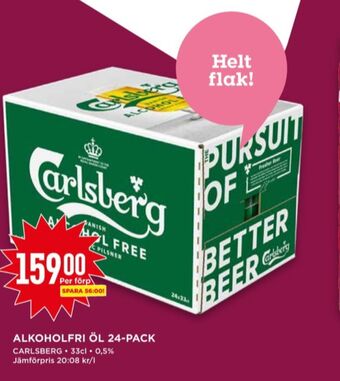 Willys Carlsberg öl erbjuda