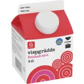 Willys Vispgrädde 40% erbjuda